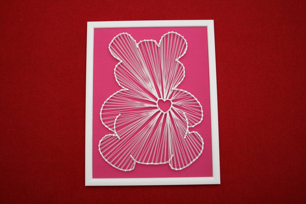 AkoArt - 3D slike od čavlića i konca