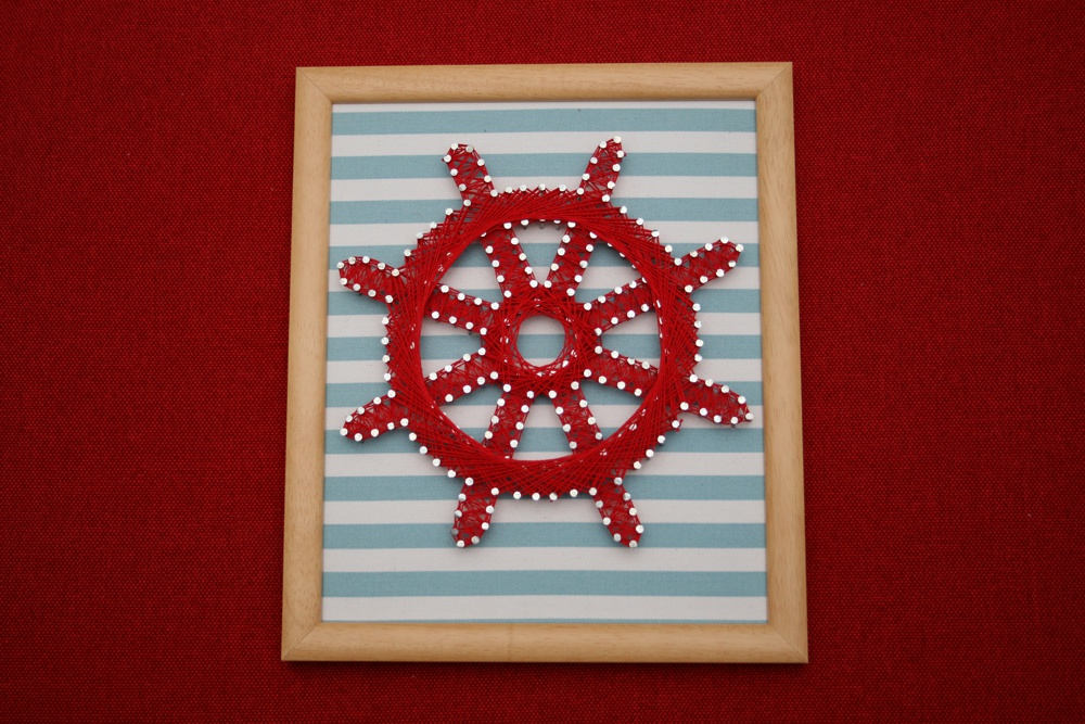 AkoArt - 3D slike od čavlića i konca