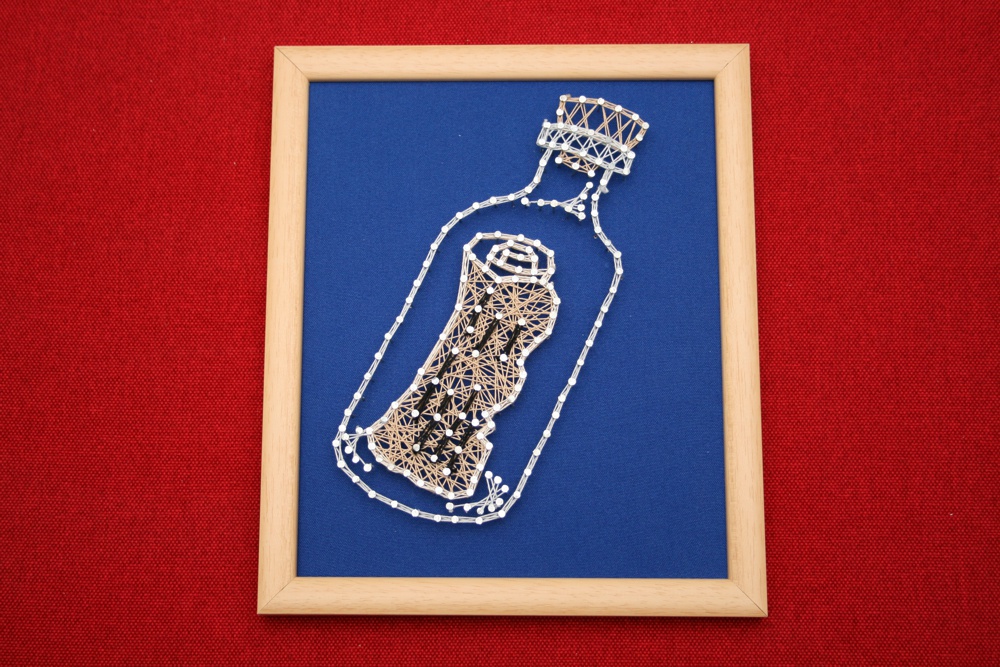 AkoArt - 3D slike od čavlića i konca