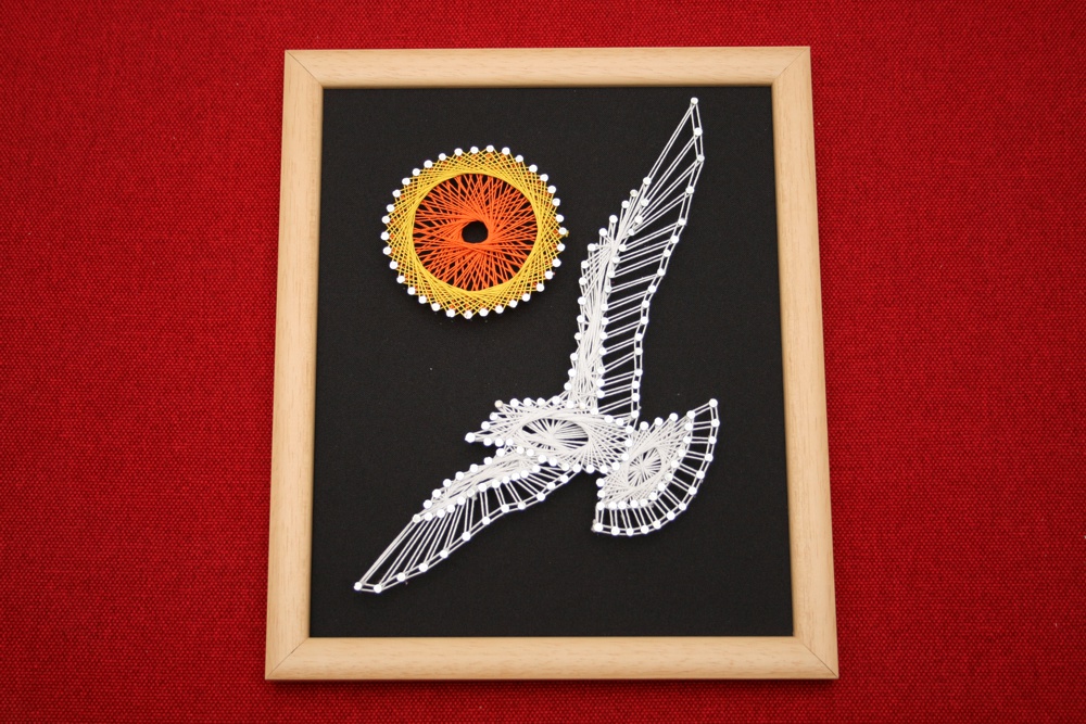 AkoArt - 3D slike od čavlića i konca